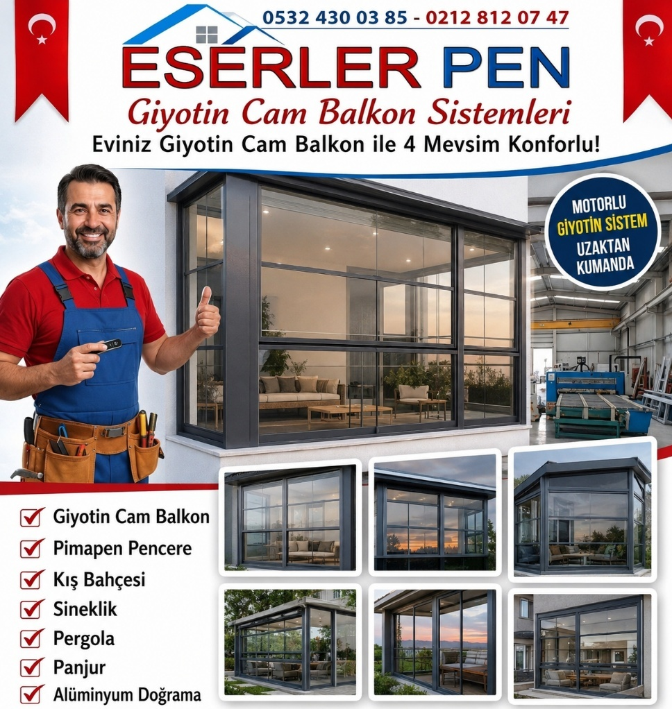 İSTANBUL ESENYURT CAM BALKON 0532 430 03 85